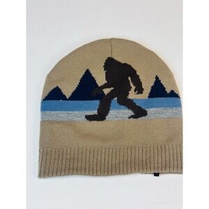 Turtlefur Beanie Brown Bigfoot Sasquatch